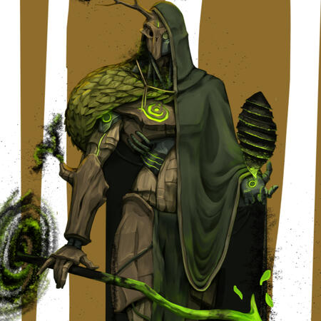 Warforged Druid